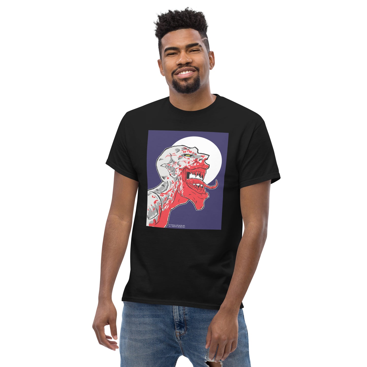 "Bloody Vampire!" black tee