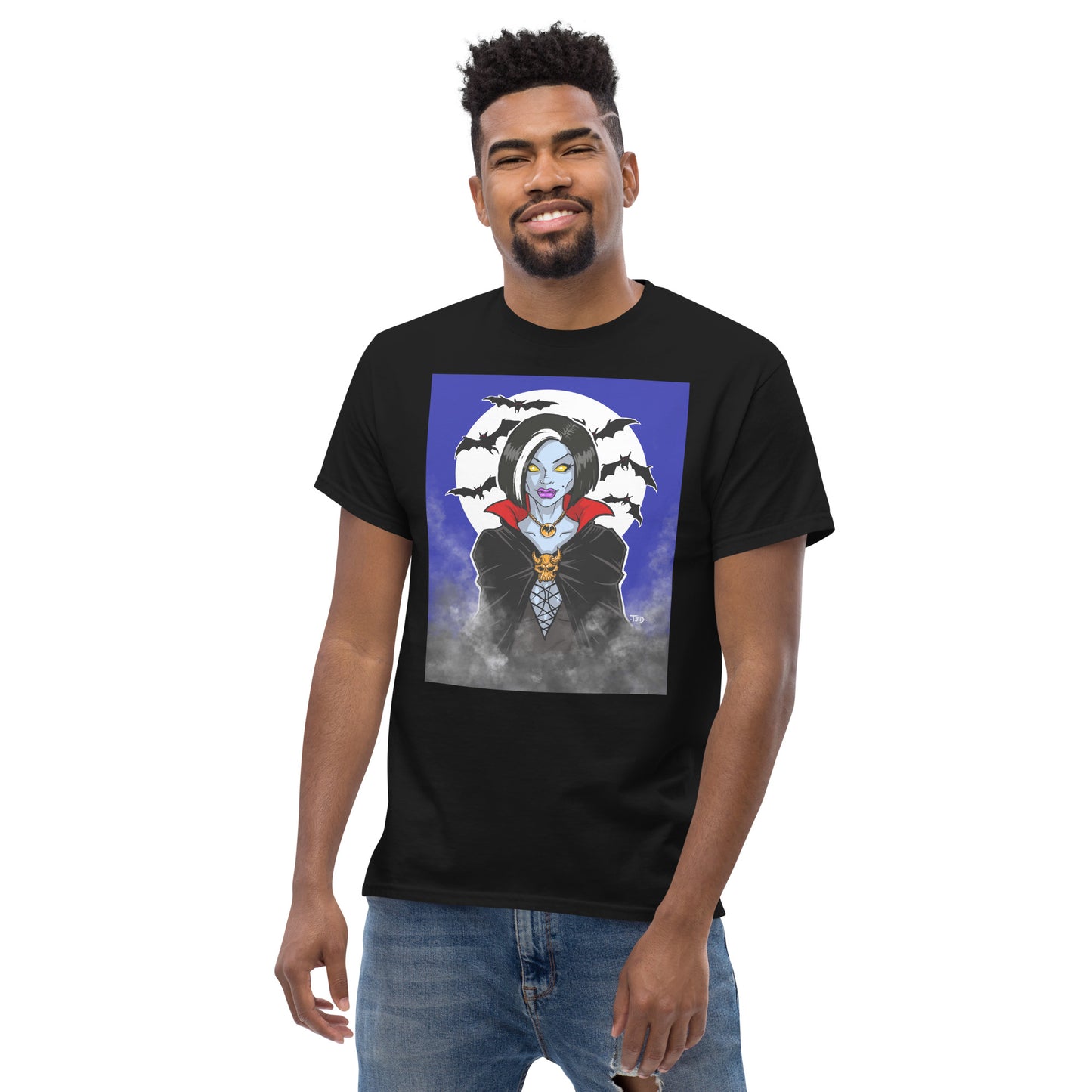 "Vampire Queen" Black Men's classic tee