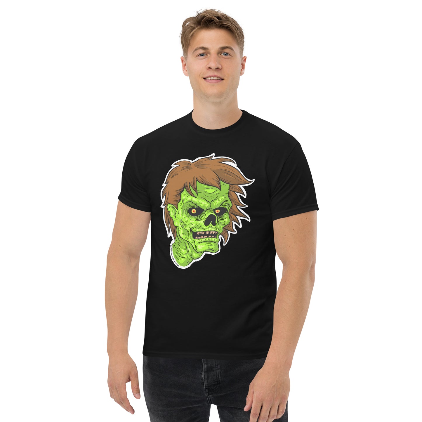 "Zombie Head!" Black Men's classic tee
