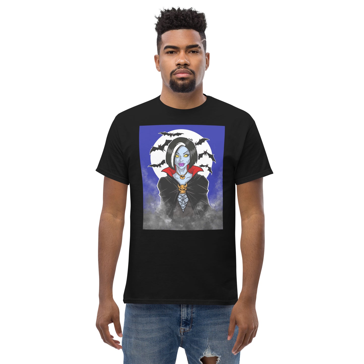 "Vampire Queen" Black Men's classic tee